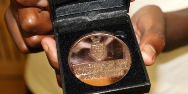 Wits Maths Competition medal